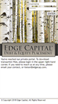 Mobile Screenshot of edgecap.com